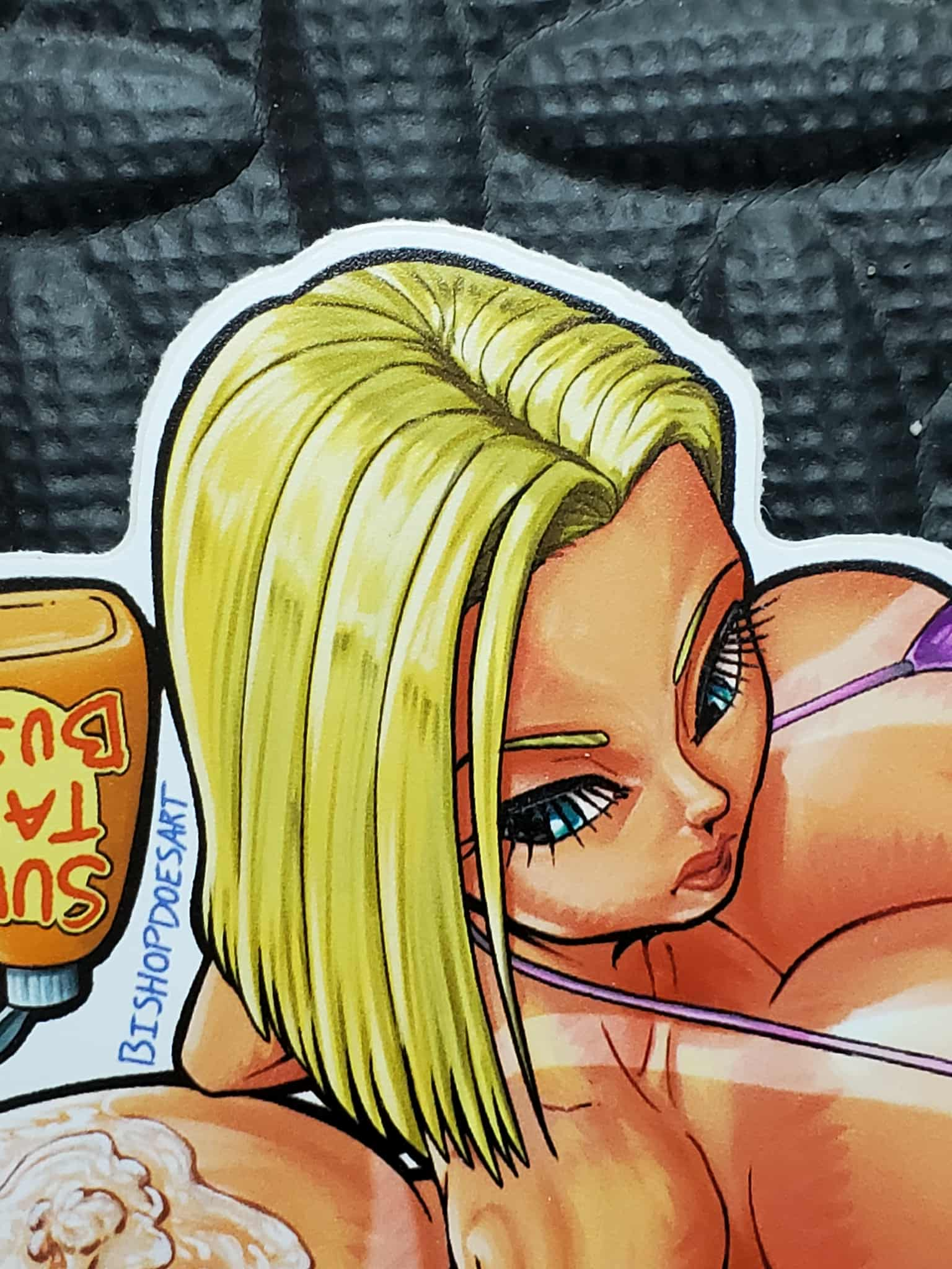 Android 18 Big booty Sticker