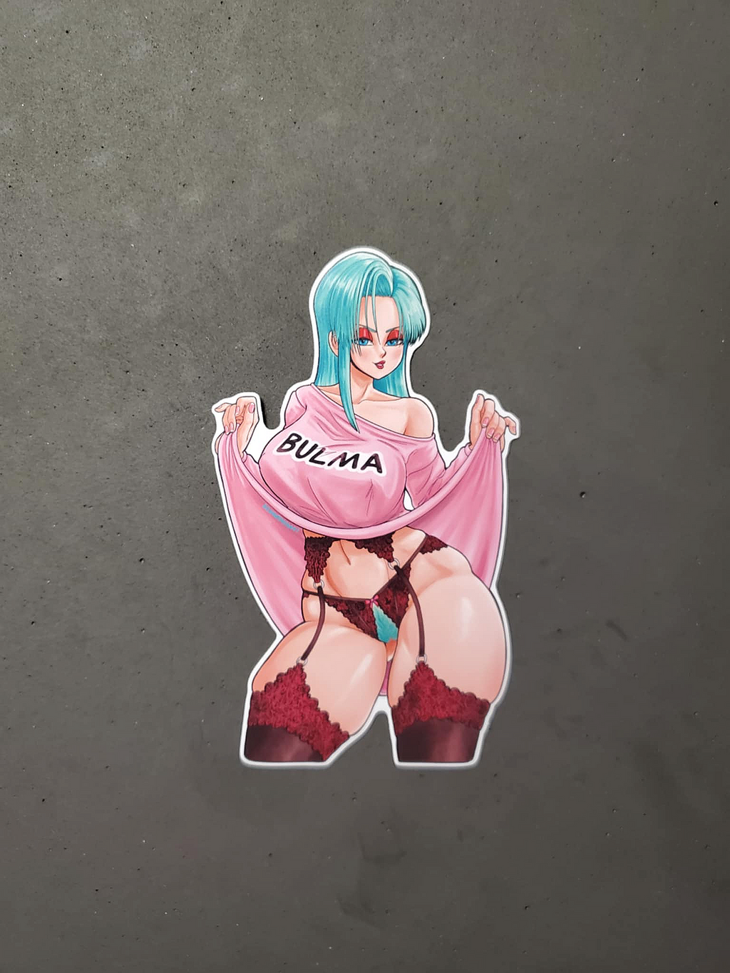 Bulma Thicc Booty Sticker