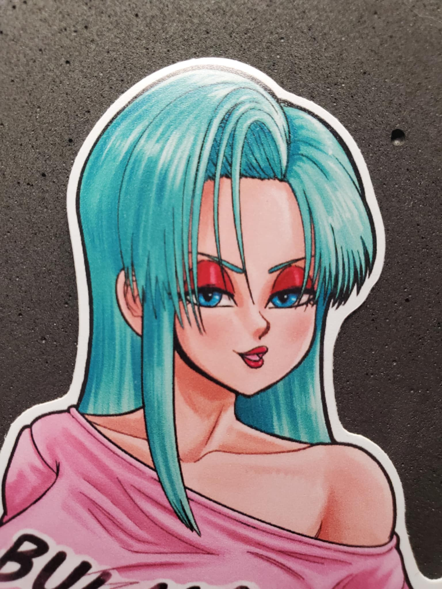 Bulma Thicc Booty Sticker