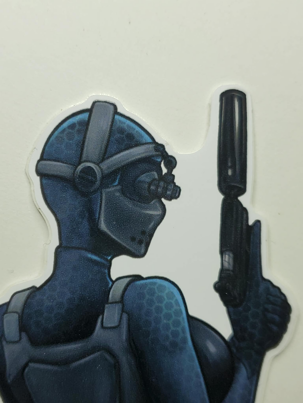 Half Life Assassin Big Booty Sticker