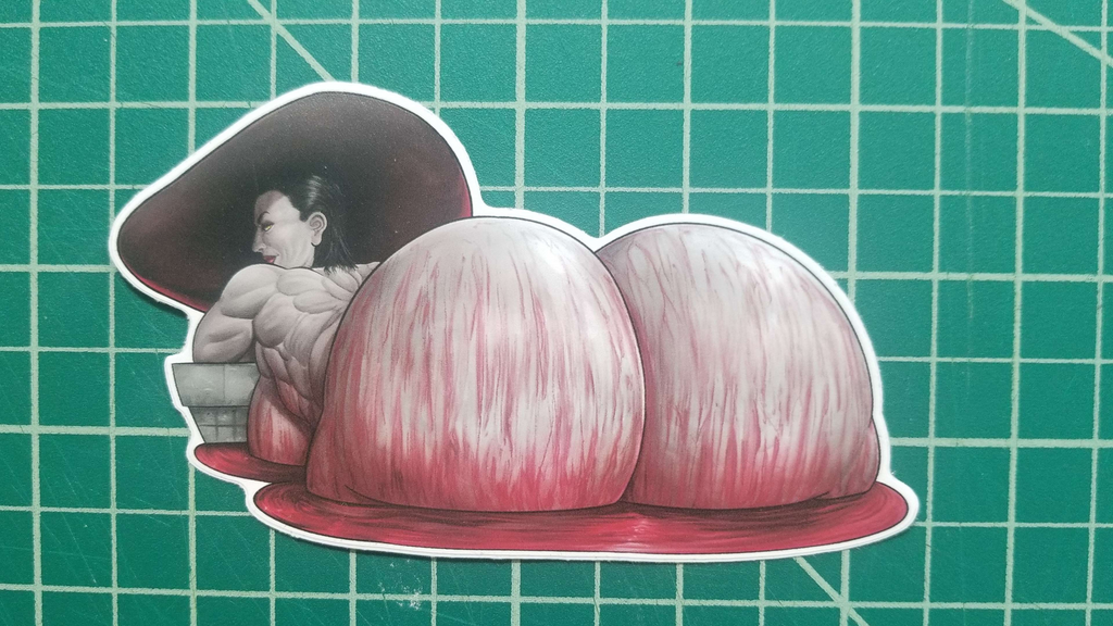 Lady Dimitrescu Big Booty Sticker