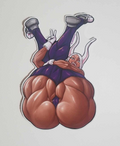 Mirko Big Booty Sticker
