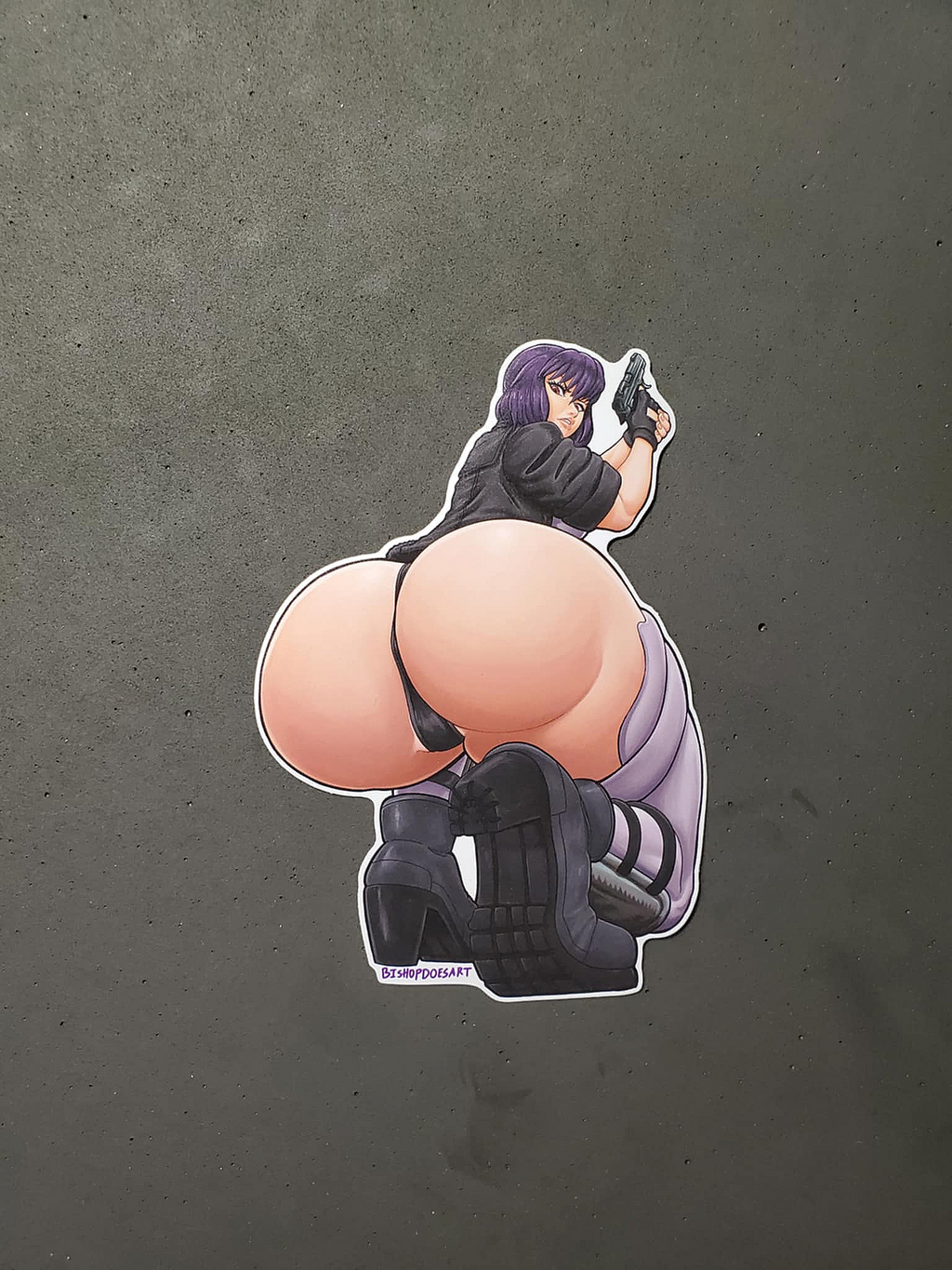 Motoko Big Booty Sticker