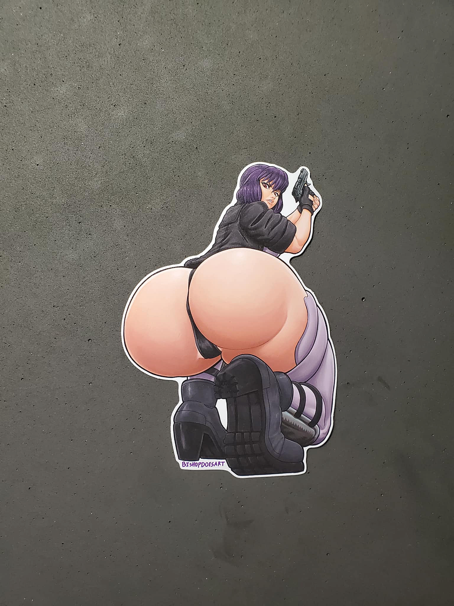 Motoko Big Booty Sticker