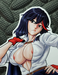 Office Ryuko Big Booty Sticker