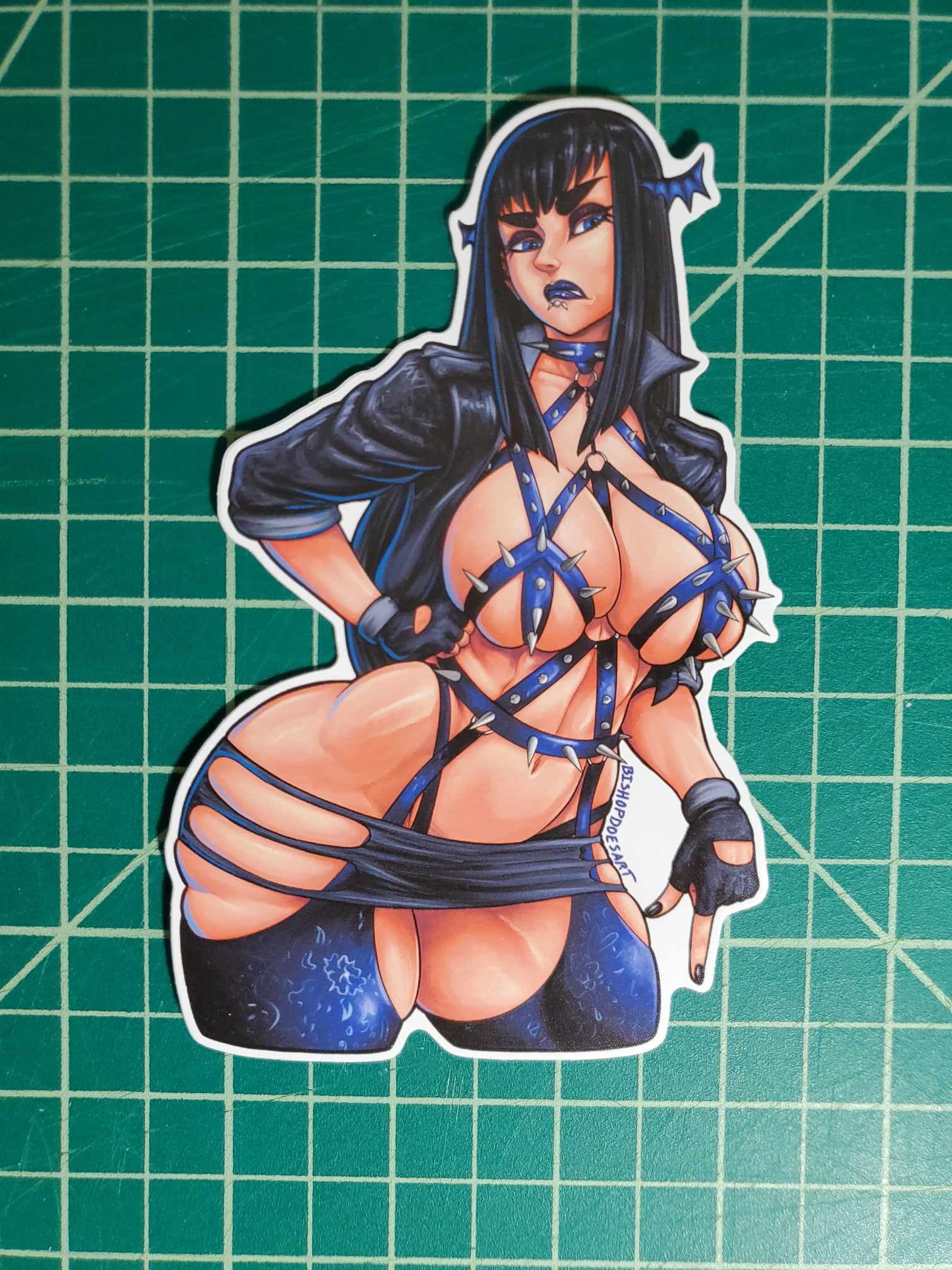 Goth Satsuki Big Booty Sticker